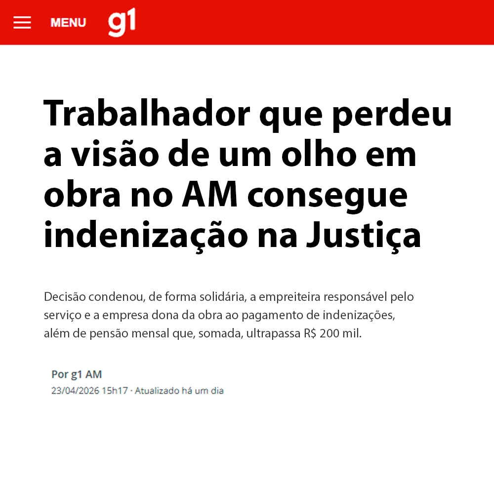 Notícia sobre direitos trabalhistas